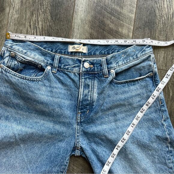 Madewell Women's Straight Leg Jeans - Blue - Picture 10 of 15